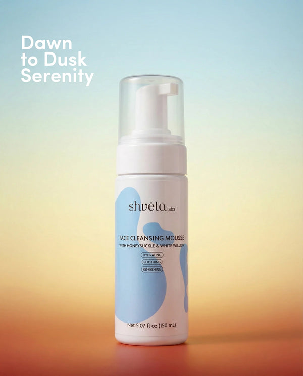 Face Cleansing Mousse with Honeysuckle & White Willow