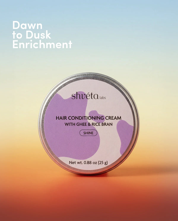 Hair Conditioning Cream With Ghee & Rice Bran (Shine)